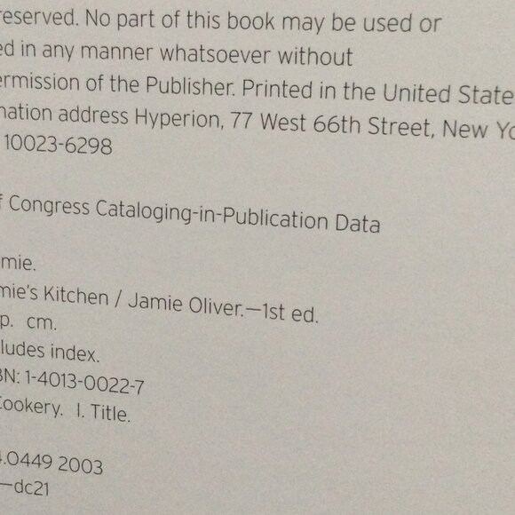 Jamie's Kitchen by Jamie Oliver 1st Edition - Picture 3 of 6